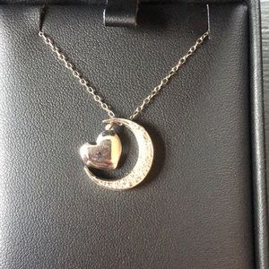 “I love you to the moon and back” Necklace